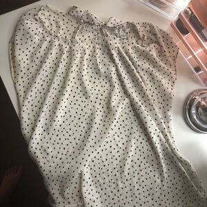 Lauren Conrad Polka Dot Blouse